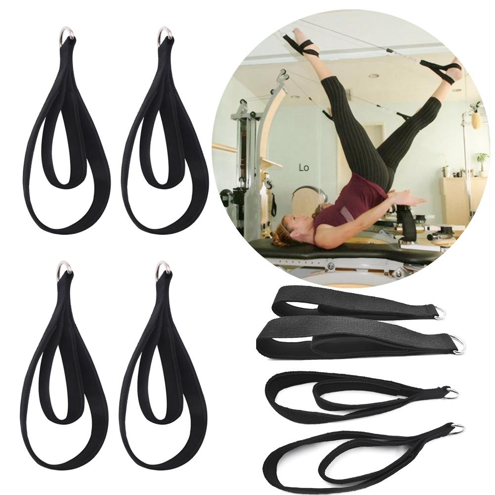 Pilates Ankle Strap - 1-3pcs Double Ring Elastic Yoga Pilates