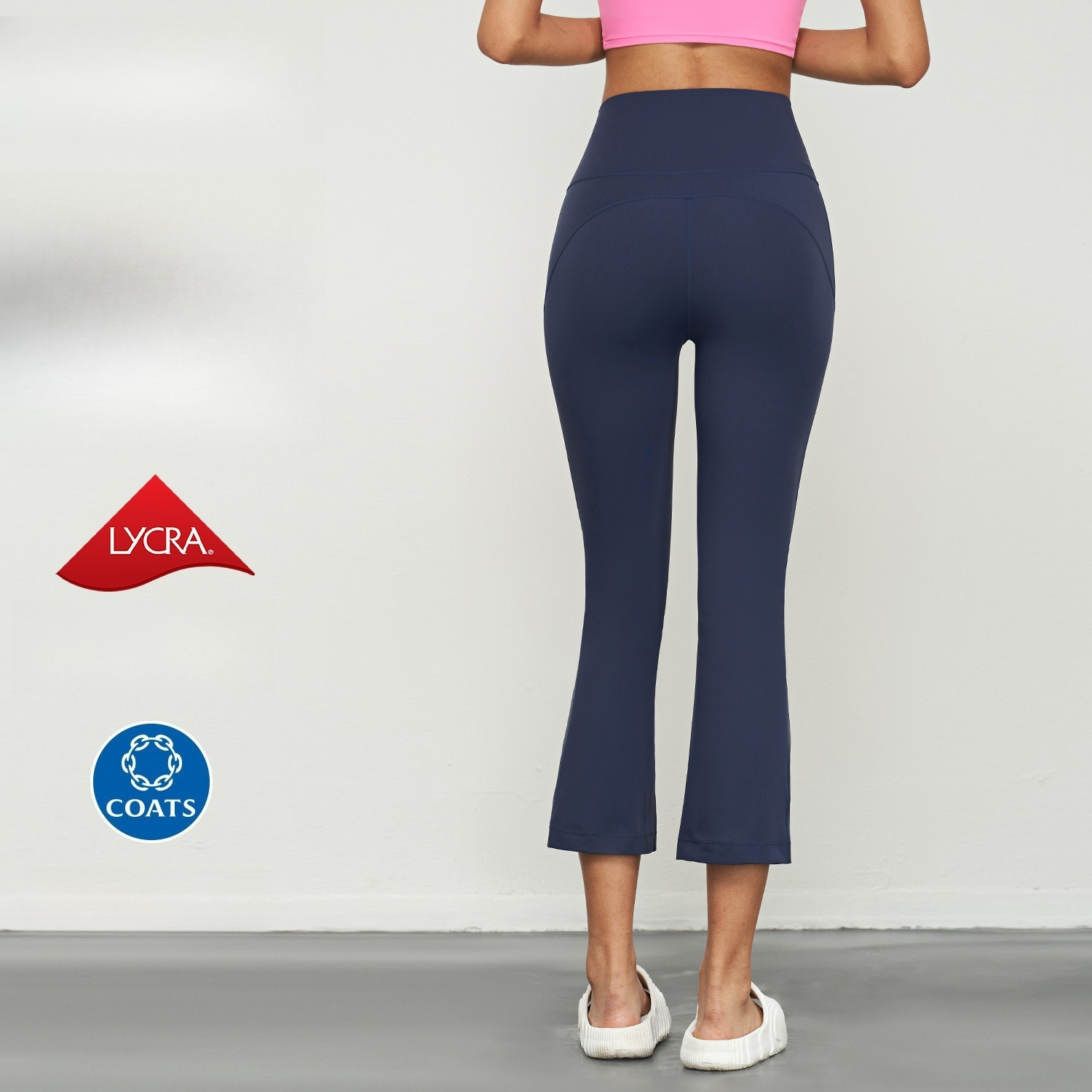 Cropped Flared Yoga Pants for  - Pilates Yoga Roma review and price