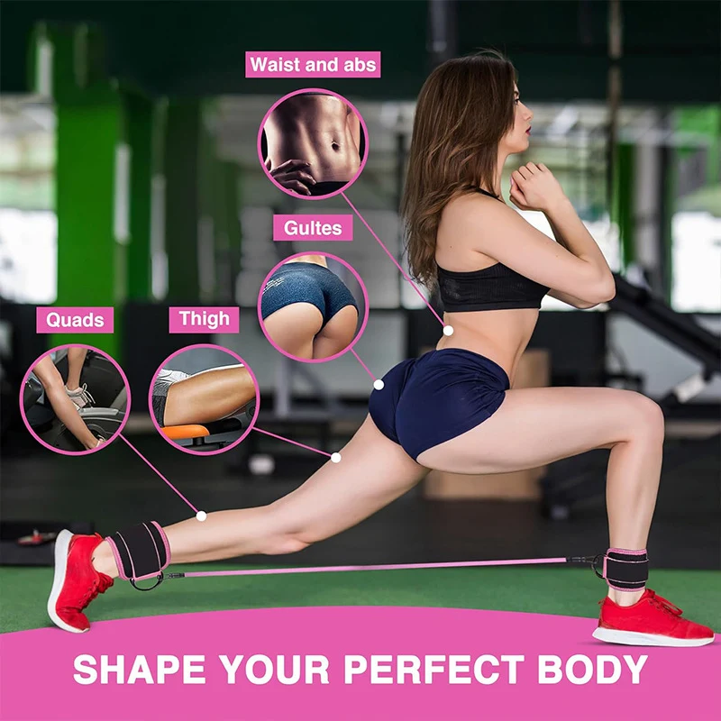 Ankle Strap Resistance Bands H - Pilates Ankle Strap review and price