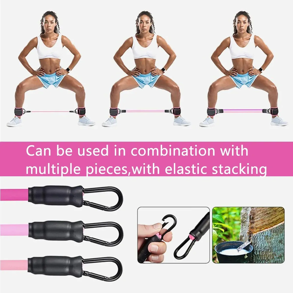 Ankle Strap Resistance Bands H - Pilates Ankle Strap review and price