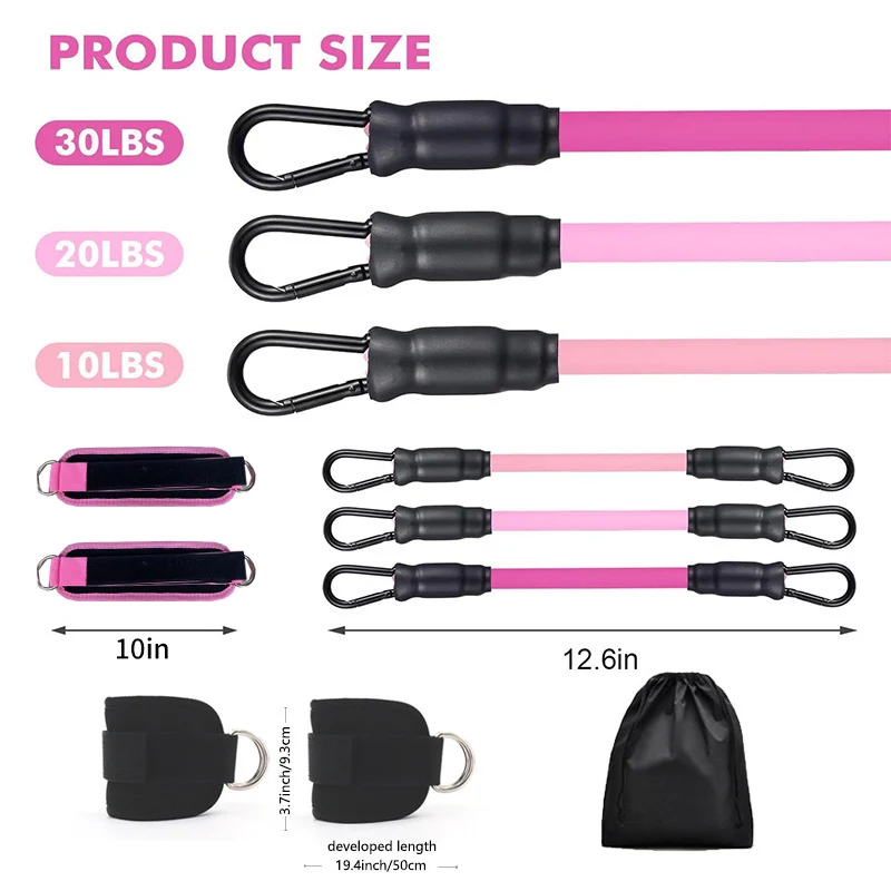 Ankle Strap Resistance Bands H - Pilates Ankle Strap review and price