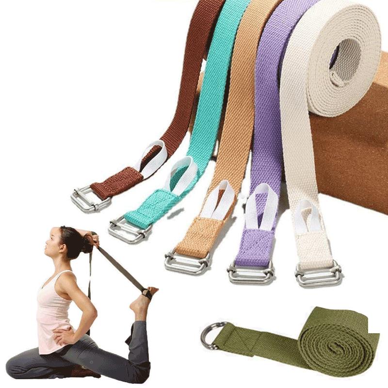 179/184x2.5cm Yoga Strap Cotto - Pilates Yoga Ring Exercises review and price