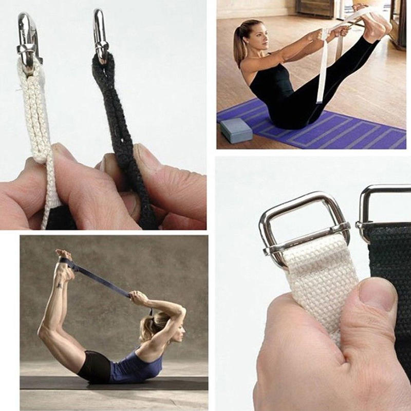179/184x2.5cm Yoga Strap Cotto - Pilates Yoga Ring Exercises review and price