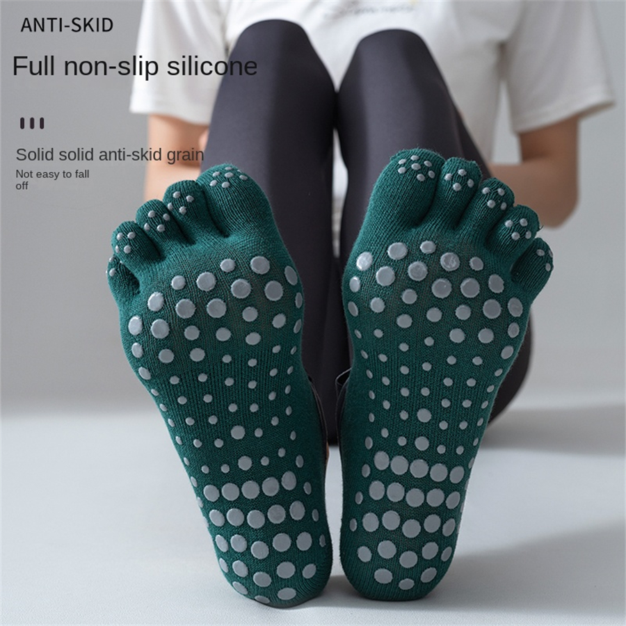 Anti-slip Pilates Socks with 5 - Pilates Yoga Barre review and price