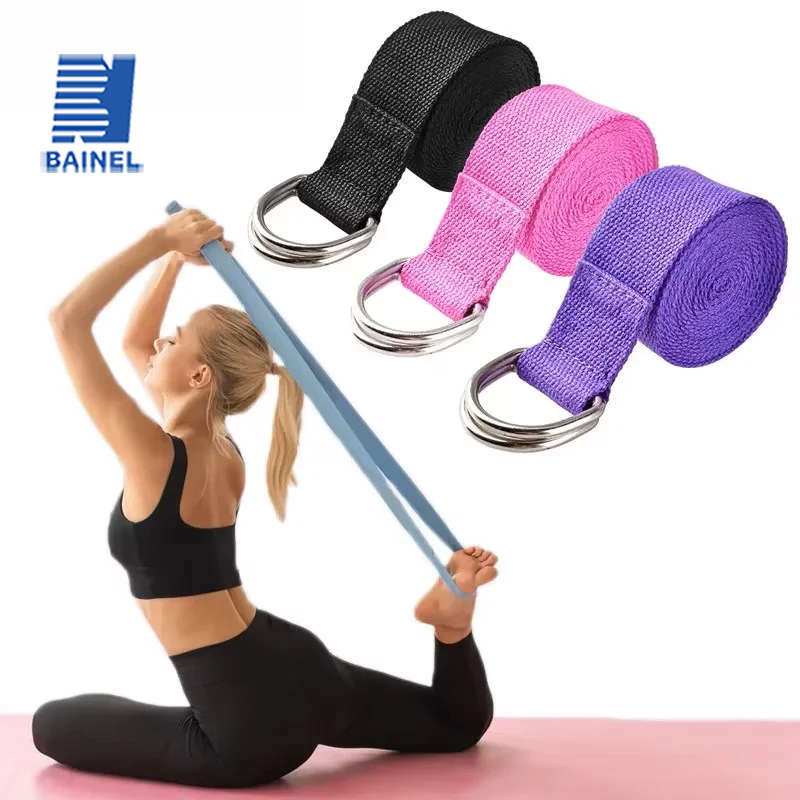 183*3.8cm Yoga Strap Cotton Ex - Pilates Yoga Ring Exercises review and price