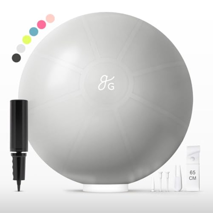 Yoga Ball Anti-Burst Exercise  - Pilates Yoga Ball Workout review and price