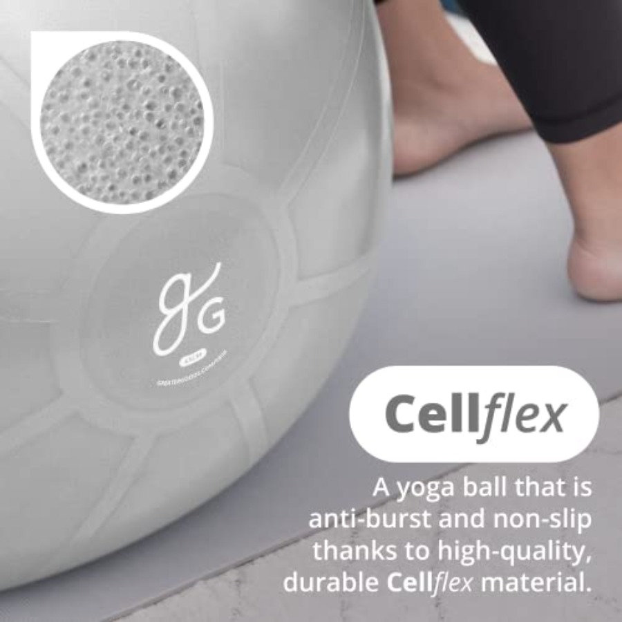 Yoga Ball Anti-Burst Exercise  - Pilates Yoga Ball Workout review and price