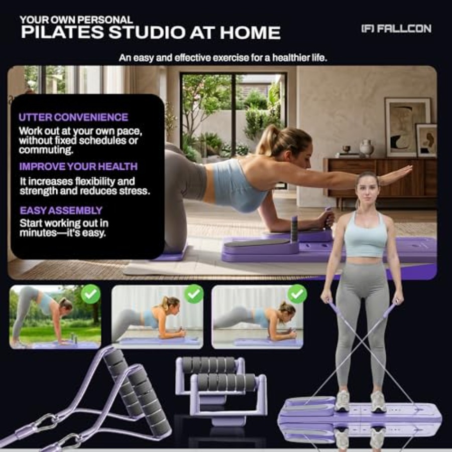 Home workout Pilates board kit - Pilates Yoga Ball Workout review and price