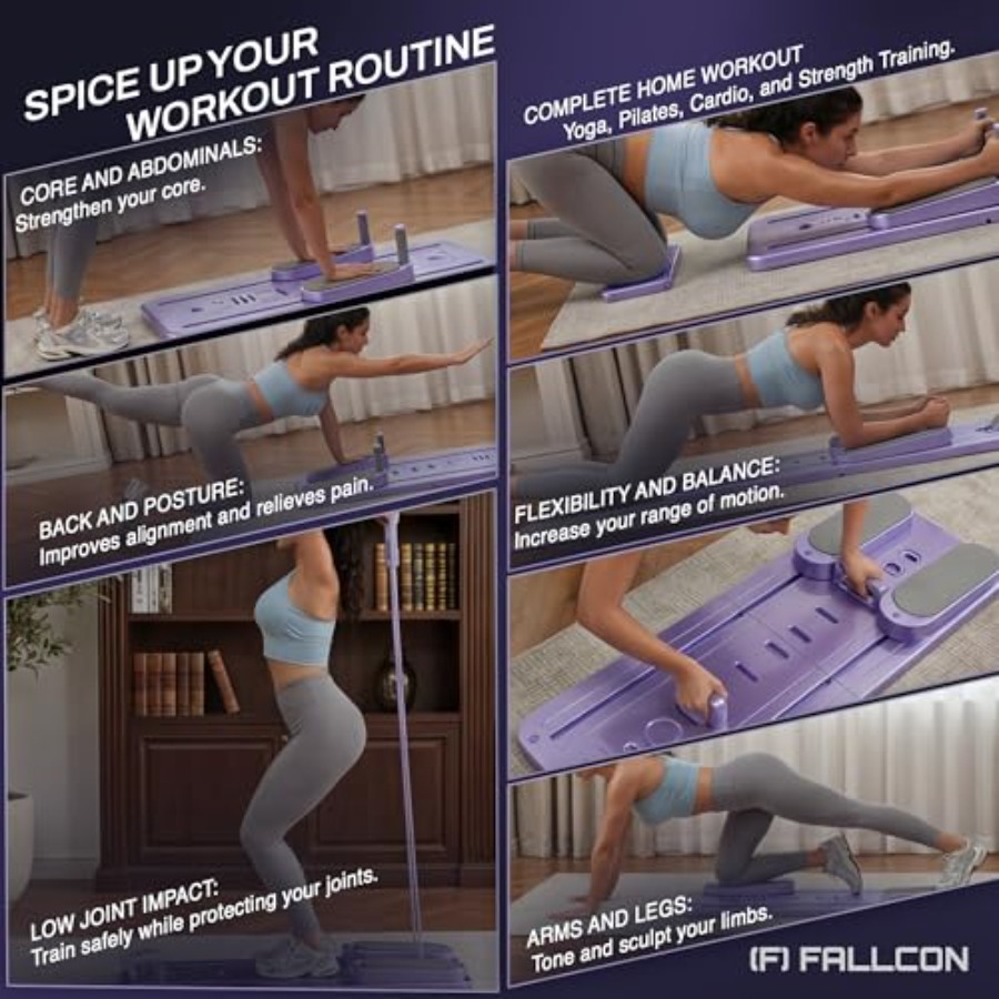 Home workout Pilates board kit - Pilates Yoga Ball Workout review and price