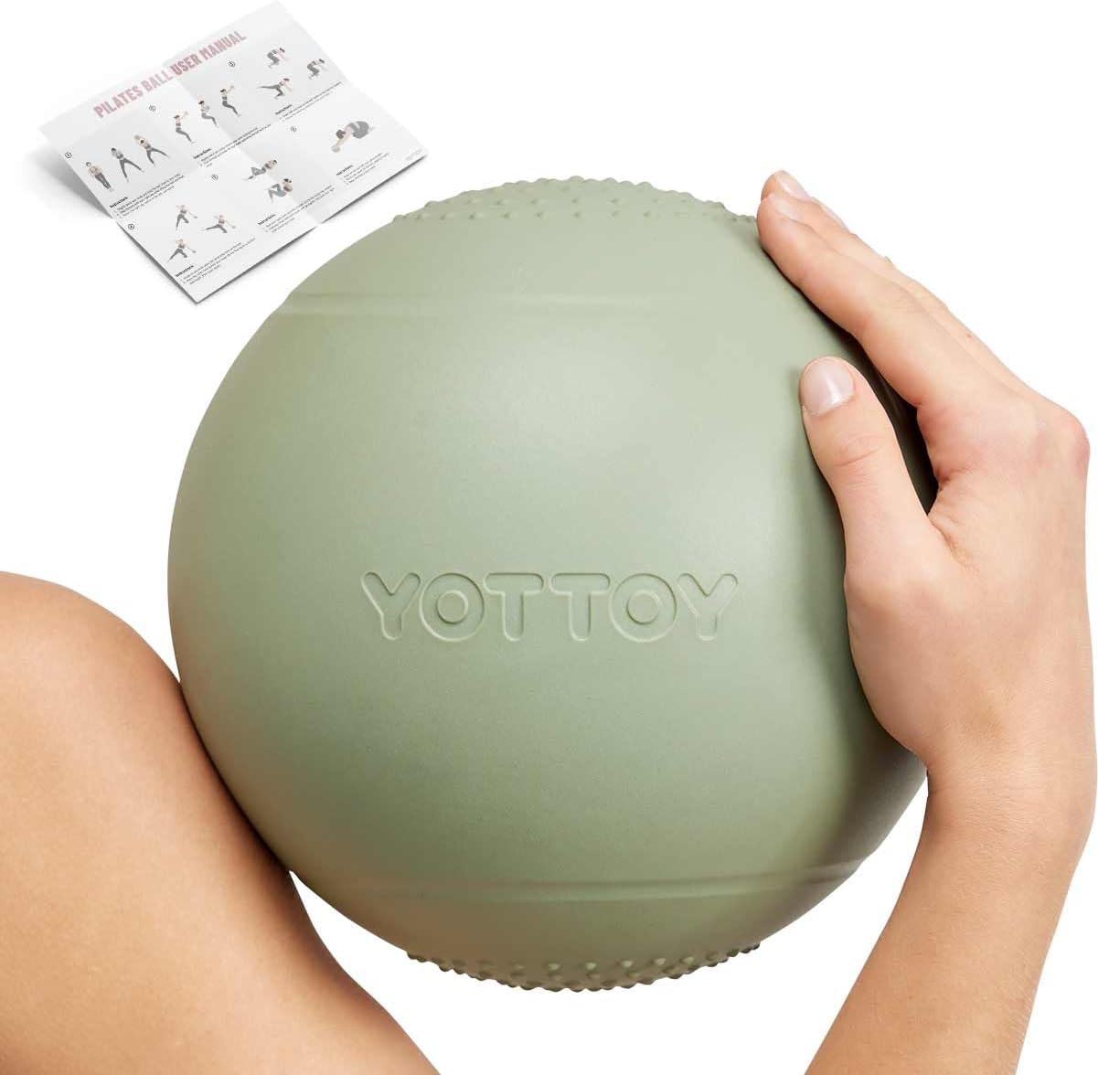 9-inch Pilates Ball with Anti- - Pilates Yoga Ball Workout review and price