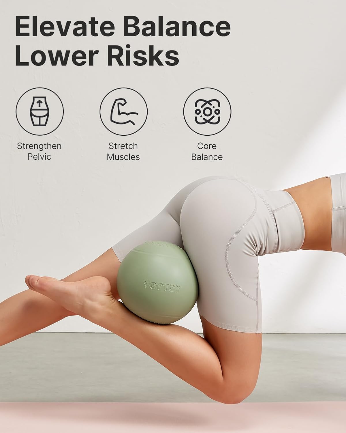 9-inch Pilates Ball with Anti- - Pilates Yoga Ball Workout review and price