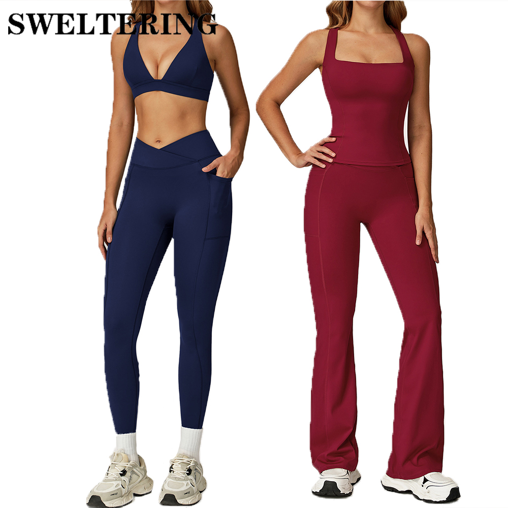 2PCS Fitness Suit Yoga Pilates - Pilates Yoga Legging review and price