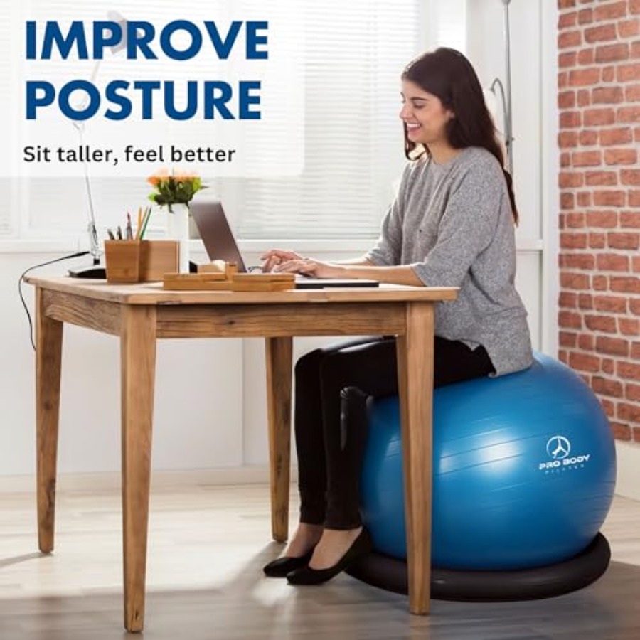 ProBody Pilates Yoga Ball Chai - Pilates Yoga Ball Workout review and price