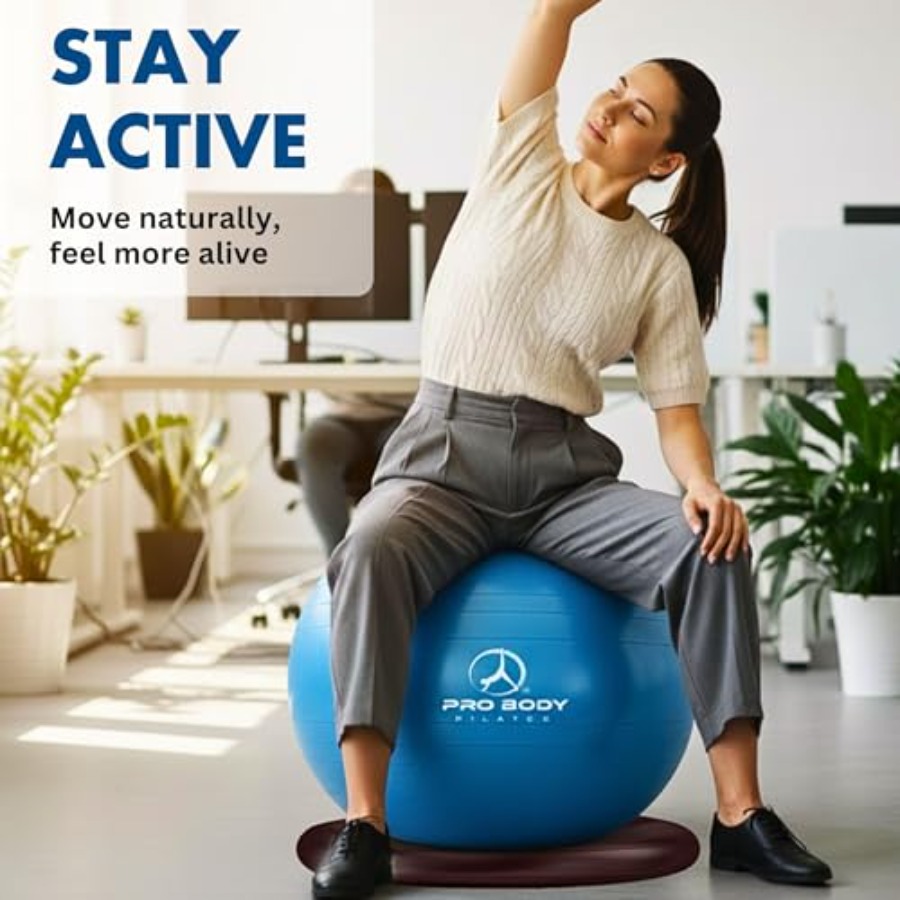 ProBody Pilates Yoga Ball Chai - Pilates Yoga Ball Workout review and price