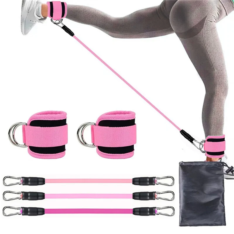 Ankle Straps Resistance Bands  - Pilates Yoga Board review and price