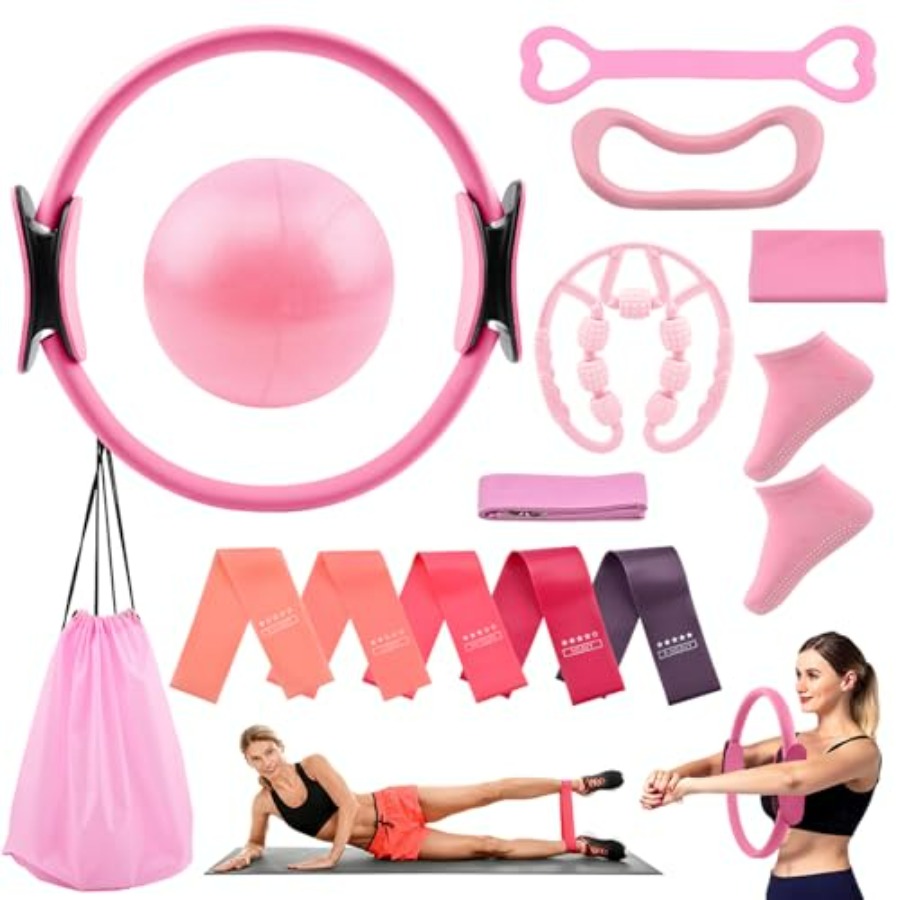 Pilates Essentials Kit for Wom - Pilates Yoga Ball Workout review and price