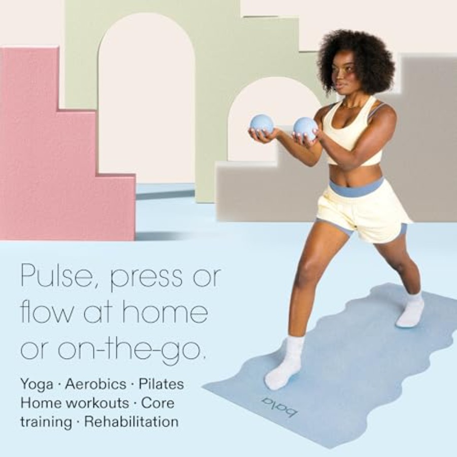 Power Ball, Weighted Toning Ex - Pilates Yoga Ball Workout review and price