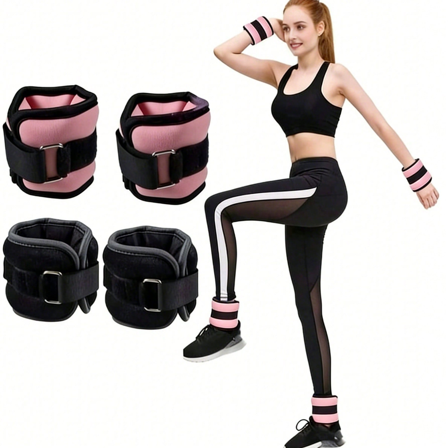2pcs Wrist & Ankle Weight Bags - Pilates Ankle Strap review and price