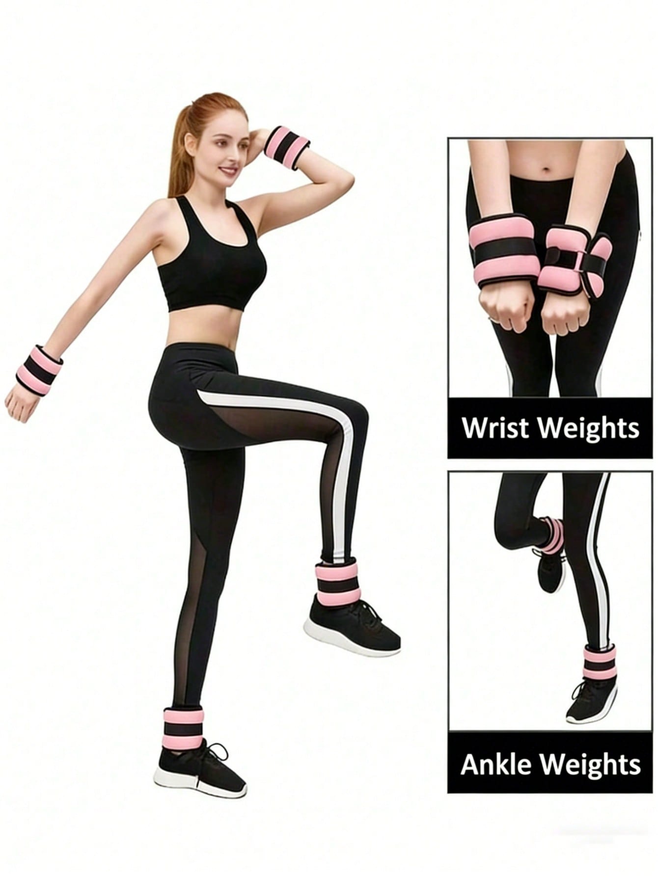 2pcs Wrist & Ankle Weight Bags - Pilates Ankle Strap review and price