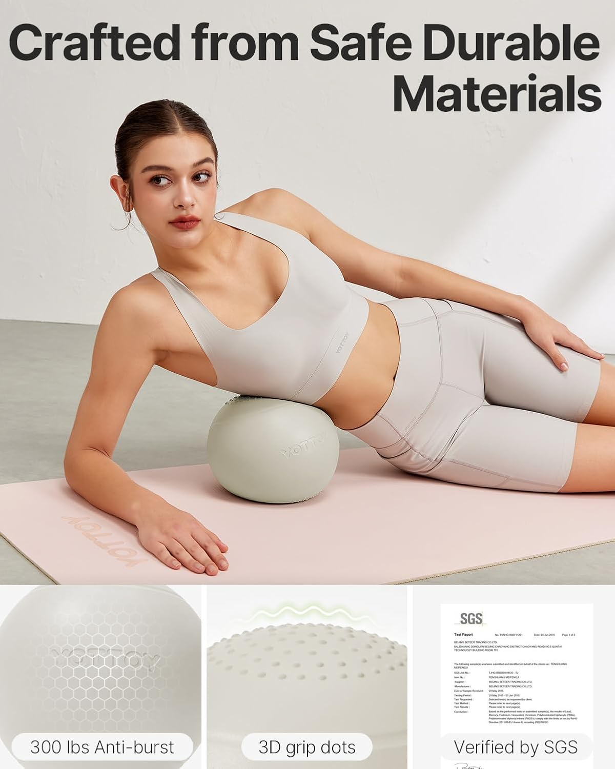 9-Inch Pilates Ball with Anti- - Pilates Yoga Ball Workout review and price