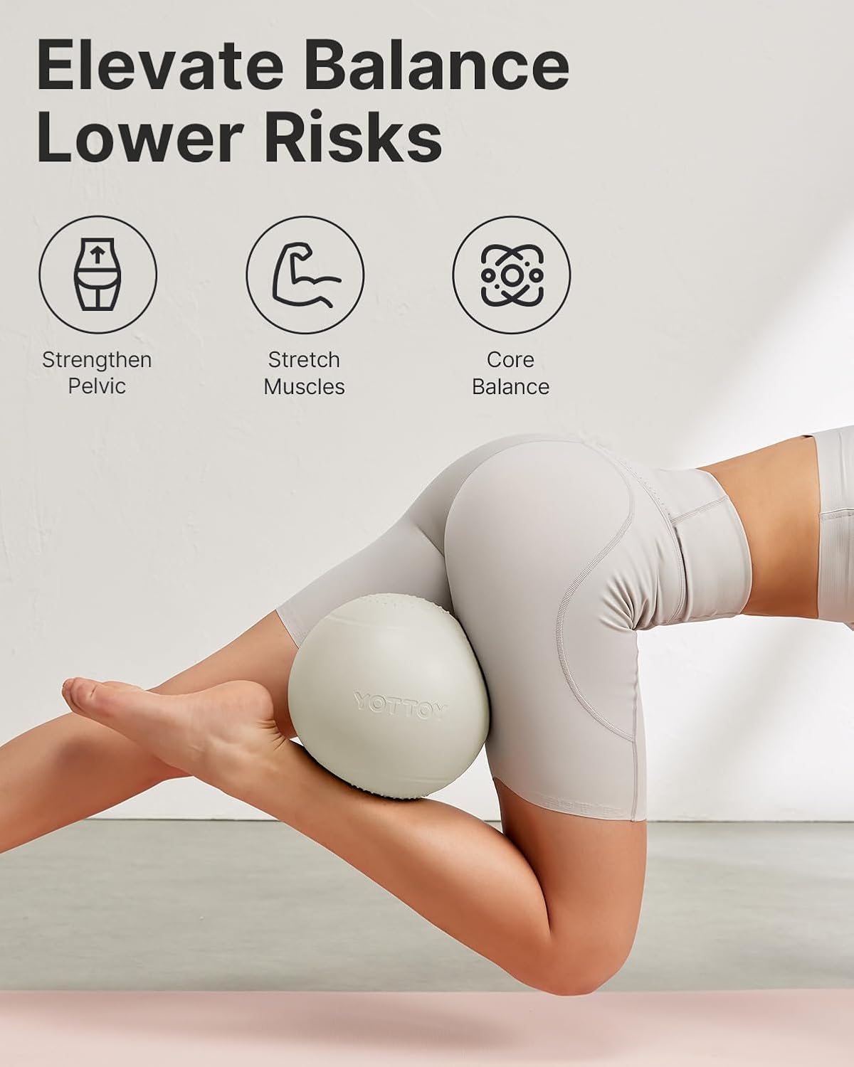 9-Inch Pilates Ball with Anti- - Pilates Yoga Ball Workout review and price