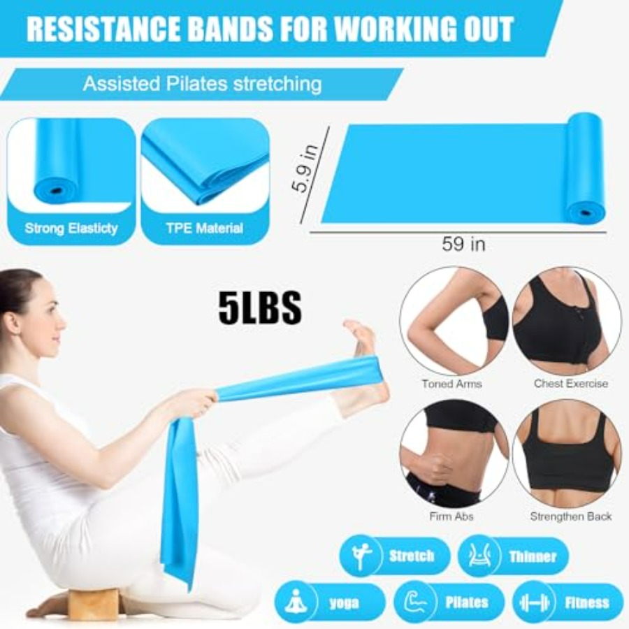 10 Pcs Pilates Ring Blocks Set - Pilates Yoga Ball Workout review and price