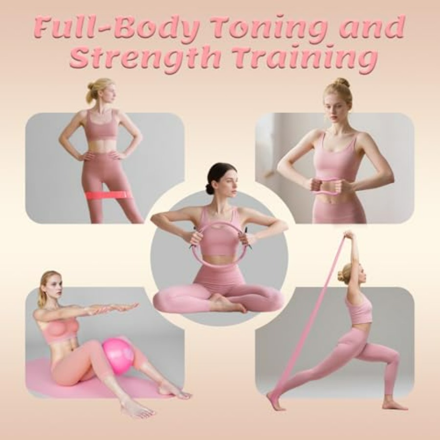 Pilates Equipment Kit for Wome - Pilates Yoga Ball Workout review and price